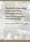 Front cover of Service learning and learning communities by Karen Kashmanian Oates