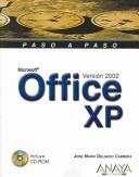 Cover of Microsoft Office XP, versión 2002 by José María Delgado Cabrera