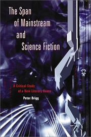 Front cover of The span of mainstream and science fiction by Peter Brigg