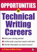 Front cover of Opportunities in technical writing careers by Jay Reid Gould