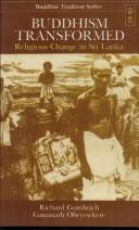 Front cover of Buddhism transformed by Richard F. Gombrich