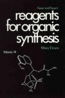 Cover of Reagents for organic synthesis by Louis Frederick Fieser