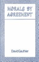Cover of Morals by agreement by David P. Gauthier