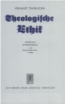 Cover of Theologische Ethik by Helmut Thielicke