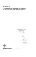 Cover of Die Inzestverbote des Dritten Konzils von Orléans (538) by Paul Mikat