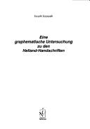 Front cover of Eine graphematische Untersuchung zu den Heliand-Handschriften by Yasushi Kawasaki