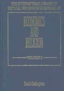 Cover of Economics and religion by Paul Oslington
