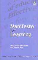 Cover of Manifesto for Learning by Janet Collins