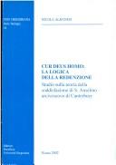 Front cover of Cur Deus homo by Nicola Albanesi