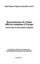Front cover of Reconnaissance de l'islam dans les communes d'Europe by Altay Manço