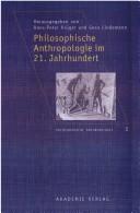 Front cover of Philosophische Anthropologie im 21. Jahrhundert by Hans-Peter Krüger