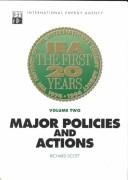 Cover of IEA, the first 20 years by Scott, Richard
