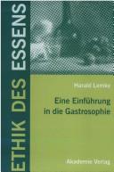 Cover of Ethik des Essens by Harald Lemke