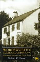 Cover of Wordsworth's classical undersong by Richard W. Clancey