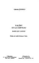 Front cover of Valéry et le cerveau dans les Cahiers by Gabriele Fedrigo