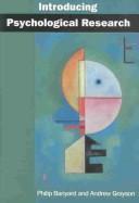 Cover of Introducing psychological research by Philip Banyard