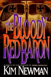 Front cover of The bloody Red Baron by Kim Newman