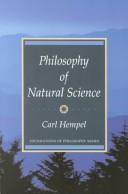Front cover of Philosophy of natural science by Carl Gustav Hempel