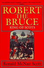 Cover of Robert the Bruce by Ronald McNair Scott