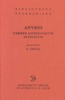 Front cover of Carmen astrologicum elegiacum by Anubio