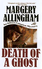 Cover of Death of a Ghost by Margery Allingham