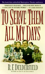 Cover of To serve them all my days by R. F. Delderfield