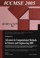 Front cover of Advances in computational methods in sciences and engineering 2005 by International Conference of Computational Methods in Sciences and Engineering (2005 Corinth, Greece)