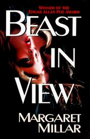 Cover of Beast in View by Margaret Millar