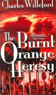 Cover of The Burnt Orange Heresy by Charles Ray Willeford