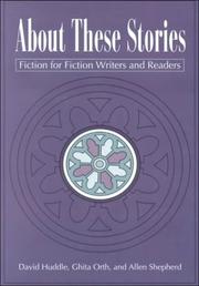 Cover of About these stories by David Huddle