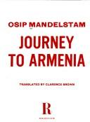 Front cover of Journey to Armenia by Osip Mandelʹshtam