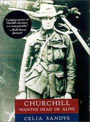 Cover of Churchill by Celia Sandys