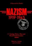 Front cover of Nazism, 1919-1945 by Jeremy Noakes