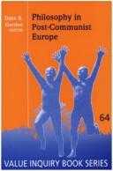 Front cover of Philosophy In Post-communist Europe. by Dane R. GORDON