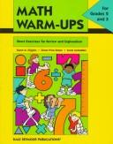 Cover of Math warm-ups by Karen M. Higgins