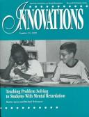 Cover of Teaching problem solving to students with mental retardation by Martin Agran