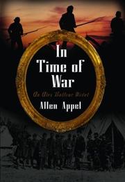 Front cover of In time of war by Allen Appel