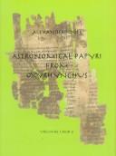 Front cover of Astronomical papyri from Oxyrhynchus by Alexander Jones