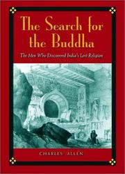 Cover of The search for the Buddha by Allen, Charles