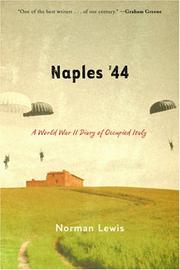Cover of Naples '44 by Norman Lewis
