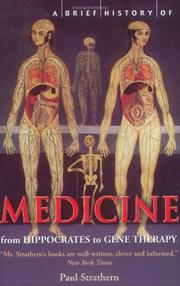 Front cover of A brief history of medicine by Paul Strathern