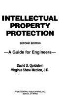 Front cover of Intellectual property protection by Virginia Shaw Medlen