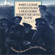 Front cover of When a loose cannon flogs a dead horse there's the devil to pay by Olivia A. Isil