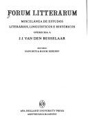 Front cover of Forum litterarum by J. J. van den Besselaar