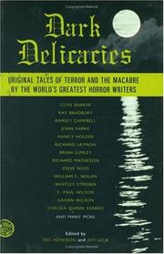 Cover of Dark Delicacies by Unknown