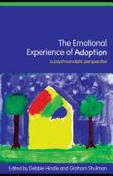 Cover of Psychoanalytic Approaches to Adoption by Debbie Hindle