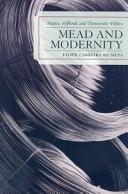 Front cover of Mead and modernity by Filipe Carreira da Silva