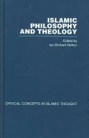 Front cover of Islamic Philosophy and Theology Vol3 by NETTON