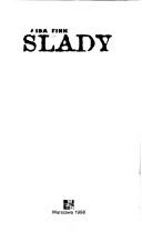 Cover of Slady by Ida Fink