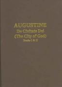 Front cover of De civitate Dei by Augustine of Hippo
